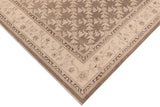 handmade Transitional Kafkaz Chobi Ziegler Brown Beige Hand Knotted RECTANGLE 100% WOOL area rug 8 x 10