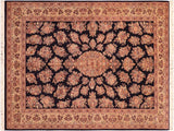 Pak Persian Kaci Blue/Beige Wool Rug - 6'1'' x 9'1''