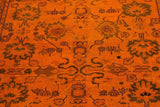 A03351, 8 5"x 9 8",Over Dyed                     ,8x10,Orange,BURNTORANGE,Hand-knotted                  ,Pakistan   ,100% Wool  ,Rectangle  ,652671153914