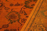 A03351, 8 5"x 9 8",Over Dyed                     ,8x10,Orange,BURNTORANGE,Hand-knotted                  ,Pakistan   ,100% Wool  ,Rectangle  ,652671153914