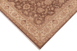 handmade Traditional Kafkaz Chobi Ziegler Lt. Brown Beige Hand Knotted RECTANGLE 100% WOOL area rug 8 x 10