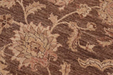 handmade Traditional Kafkaz Chobi Ziegler Lt. Brown Beige Hand Knotted RECTANGLE 100% WOOL area rug 8 x 10