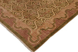 handmade Transitional Kafkaz Chobi Ziegler Green Brown Hand Knotted RECTANGLE 100% WOOL area rug 9 x 12