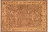 Bohemien Ziegler Lewis Gray Tan Hand-Knotted Wool Rug - 8'3'' x 9'9''