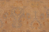 handmade Transitional Kafkaz Chobi Ziegler Beige Rust Hand Knotted RECTANGLE 100% WOOL area rug 8 x 10