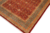 handmade Transitional Kafkaz Chobi Ziegler Rust Blue Hand Knotted RECTANGLE 100% WOOL area rug 8 x 10