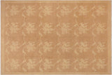 Boho Chic Ziegler Jenell Brown Beige Hand-Knotted Wool Rug - 8'10'' x 11'1''