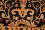 handmade Traditional Kafkaz Chobi Ziegler Blue Rust Hand Knotted RECTANGLE 100% WOOL area rug 9 x 12