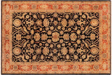 handmade Traditional Kafkaz Chobi Ziegler Black Red Hand Knotted RECTANGLE 100% WOOL area rug 9 x 12