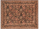 Art Nouveau William Morris Rosy Wool Rug - 6'0'' x 9'3''