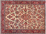 Vintage Antique Persian Corona Wool Rug - 6'2'' x 8'8''