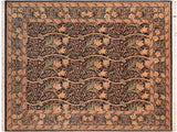 Dafodils Pak Persian Tiesha Black/Green Wool Rug - 8'3'' x 10'0''