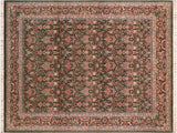 Pak Persian Manda Green/Beige Wool Rug - 8'2'' x 10'1''