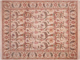 Azeem Pak Persian Nakita Beige/Rust Wool Rug - 8'1'' x 10'3''
