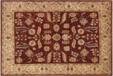 Classic Ziegler Annabell Sienna Tan Hand-Knotted Wool Rug - 8'8'' x 11'2''