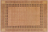 handmade Transitional Kafkaz Chobi Ziegler Nude Tan Hand Knotted RECTANGLE 100% WOOL area rug 9 x 12