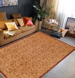 handmade Transitional Kafkaz Chobi Ziegler Tan Brown Hand Knotted RECTANGLE 100% WOOL area rug 9 x 12