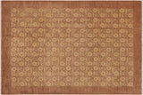 Oriental Ziegler Margaret Nude Tan Hand-Knotted Wool Rug - 9'0'' x 11'9''