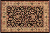 Bohemien Ziegler Dorathy Brown Tan Hand-Knotted Wool Rug - 8'11'' x 11'10''