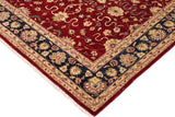 handmade Traditional Kafkaz Chobi Ziegler Red Blue Hand Knotted RECTANGLE 100% WOOL area rug 9 x 12