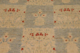 handmade Transitional Kafkaz Chobi Ziegler Lt. Blue Beige Hand Knotted RECTANGLE 100% WOOL area rug 9 x 12