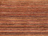 Contemporary Gabbeh Cheryll Tan/Beige Wool Rug - 6'1'' x 8'9''