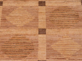handmade Transitional Kafkaz Rust Black Hand Knotted RECTANGLE 100% WOOL area rug 6x16