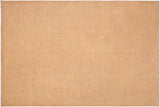 handmade Transitional Kafkaz Chobi Ziegler Tan Tan Hand Knotted RECTANGLE 100% WOOL area rug 6 x 9