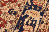 handmade Traditional Kafkaz Chobi Ziegler Rust Drk. Blue Hand Knotted RECTANGLE 100% WOOL area rug 10 x 14