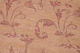 handmade Transitional Kafkaz Chobi Ziegler Tan Rose Hand Knotted RECTANGLE 100% WOOL area rug 6 x 9