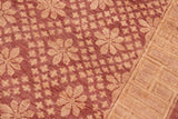 handmade Transitional Kafkaz Chobi Ziegler Red Brown Hand Knotted RECTANGLE 100% WOOL area rug 6 x 9