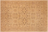 Bohemien Ziegler Bronwyn Tan Brown Hand-Knotted Wool Rug - 10'1'' x 13'1''