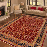 handmade Transitional Kafkaz Chobi Ziegler Red Blue Hand Knotted RECTANGLE 100% WOOL area rug 9 x 12