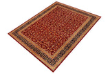 handmade Transitional Kafkaz Chobi Ziegler Red Blue Hand Knotted RECTANGLE 100% WOOL area rug 9 x 12