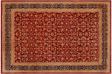 handmade Transitional Kafkaz Chobi Ziegler Red Blue Hand Knotted RECTANGLE 100% WOOL area rug 9 x 12