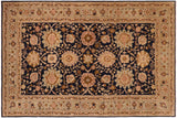 handmade Traditional Kafkaz Chobi Ziegler Blue Green Hand Knotted RECTANGLE 100% WOOL area rug 10 x 13