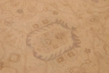 handmade Traditional Kafkaz Chobi Ziegler Tan Green Hand Knotted RECTANGLE 100% WOOL area rug 10 x 14