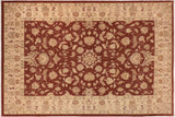 Bohemien Ziegler Gearldin Brown Tan Hand-Knotted Wool Rug - 10'1'' x 14'0''