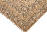 handmade Transitional Kafkaz Chobi Ziegler Beige Gold Hand Knotted RECTANGLE 100% WOOL area rug 10 x 14