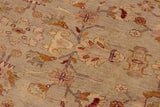 handmade Traditional Kafkaz Chobi Ziegler Lt. Green Beige Hand Knotted RECTANGLE 100% WOOL area rug 9 x 12