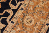 handmade Traditional Kafkaz Chobi Ziegler Blue Orange Hand Knotted RECTANGLE 100% WOOL area rug 8 x 10