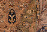 handmade Transitional Kafkaz Chobi Ziegler Tan Lt. Green Hand Knotted RECTANGLE 100% WOOL area rug 8 x 10