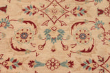 handmade Transitional Kafkaz Chobi Ziegler Beige Green Hand Knotted RECTANGLE 100% WOOL area rug 8 x 10