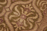 handmade Transitional Kafkaz Chobi Ziegler Lt. Green Tan Hand Knotted RECTANGLE 100% WOOL area rug 9 x 12