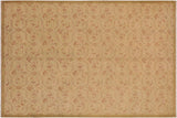 handmade Transitional Kafkaz Chobi Ziegler Tan Lt. Brown Hand Knotted RECTANGLE 100% WOOL area rug 9 x 12