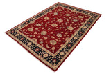 handmade Traditional Kafkaz Chobi Ziegler Red Blue Hand Knotted RECTANGLE 100% WOOL area rug 9 x 12