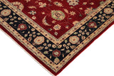 handmade Traditional Kafkaz Chobi Ziegler Red Blue Hand Knotted RECTANGLE 100% WOOL area rug 9 x 12