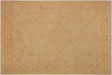 Bohemien Ziegler Kristle Green Brown Hand-Knotted Wool Rug - 9'2'' x 12'4''