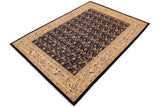 handmade Transitional Kafkaz Chobi Ziegler Blue Beige Hand Knotted RECTANGLE 100% WOOL area rug 9 x 12