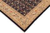 handmade Transitional Kafkaz Chobi Ziegler Blue Beige Hand Knotted RECTANGLE 100% WOOL area rug 9 x 12